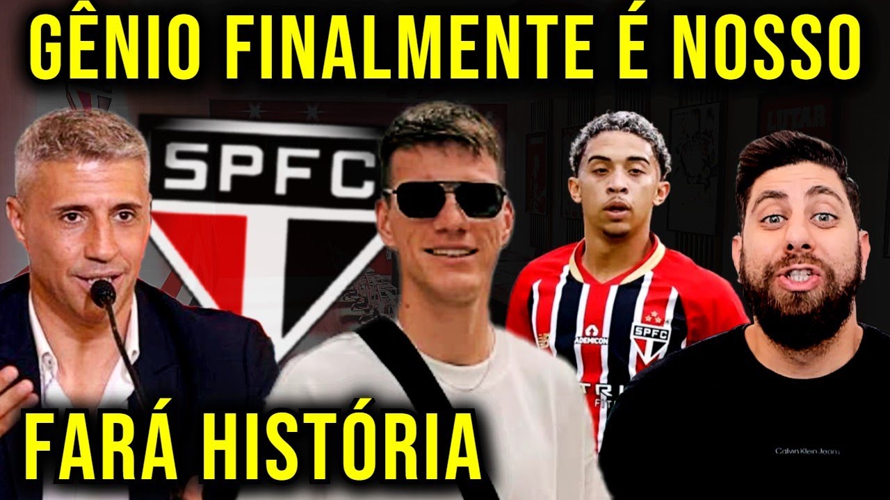 É NOSSO!!! SÃO PAULO FINALMENTE TEM GÊNIO QUE CHEGA PARA MUDAR TUDO! SPFC TEM REVIRAVOLTA!
