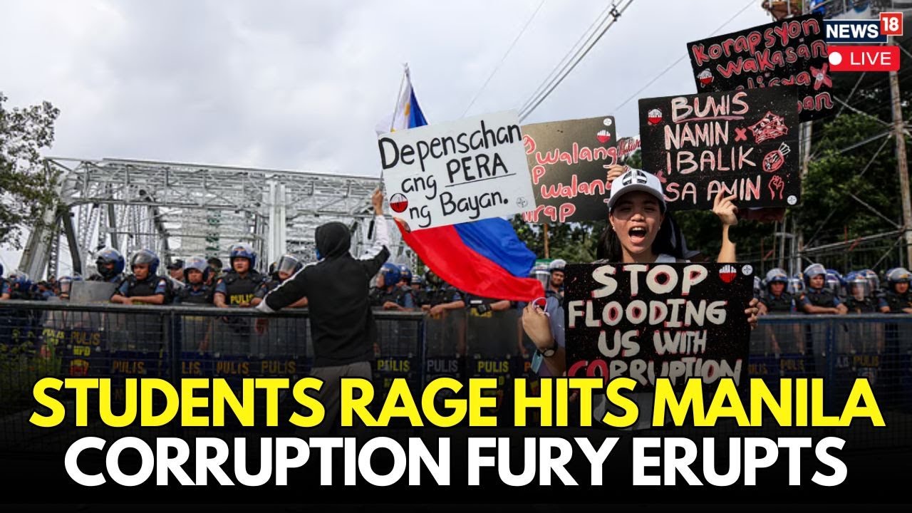 LIVE | Angry Students March in Manila | Lawmakers, Officials Implicated in Flood Funds Scandal N18G