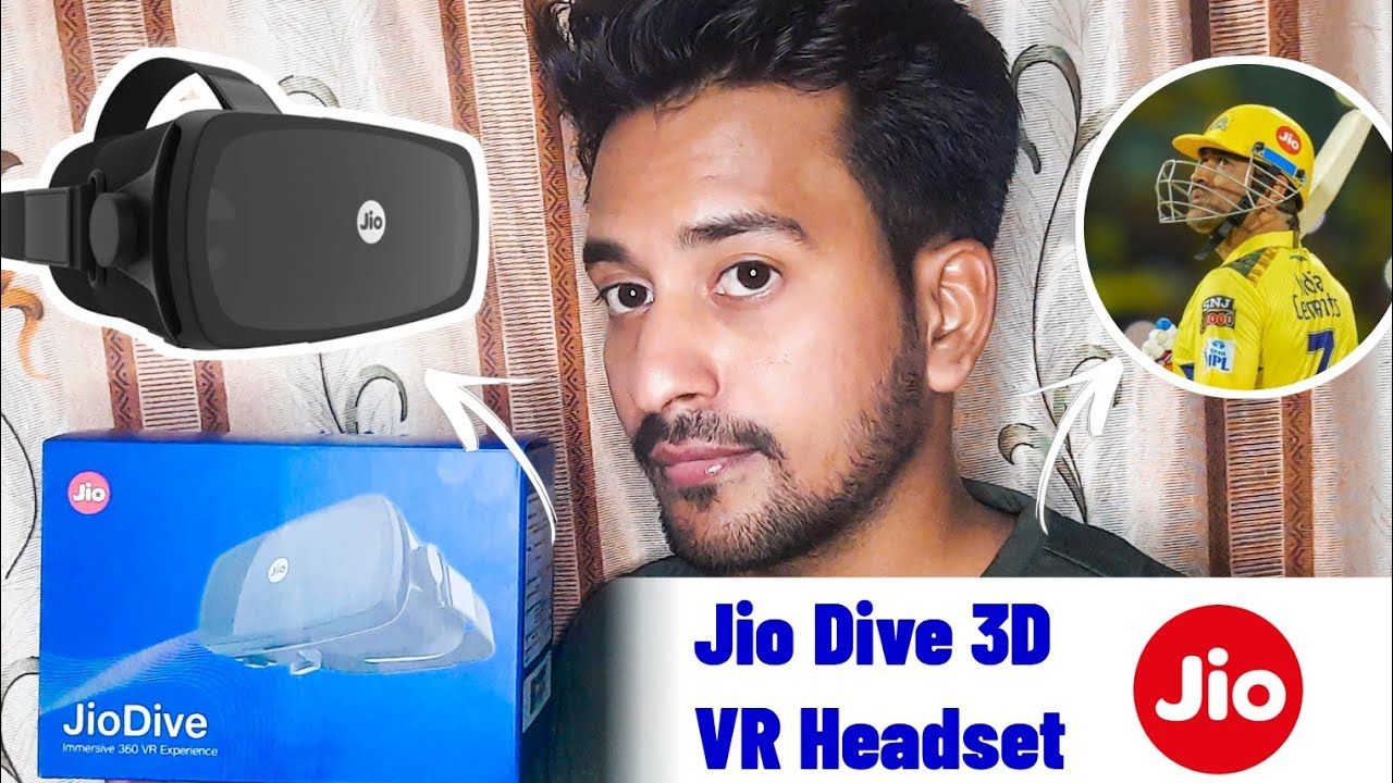 Jio Dive VR Headset | Jio VR Headset Unboxing & Testing | Jio Dive 3D VR Headset - 1299 Only |