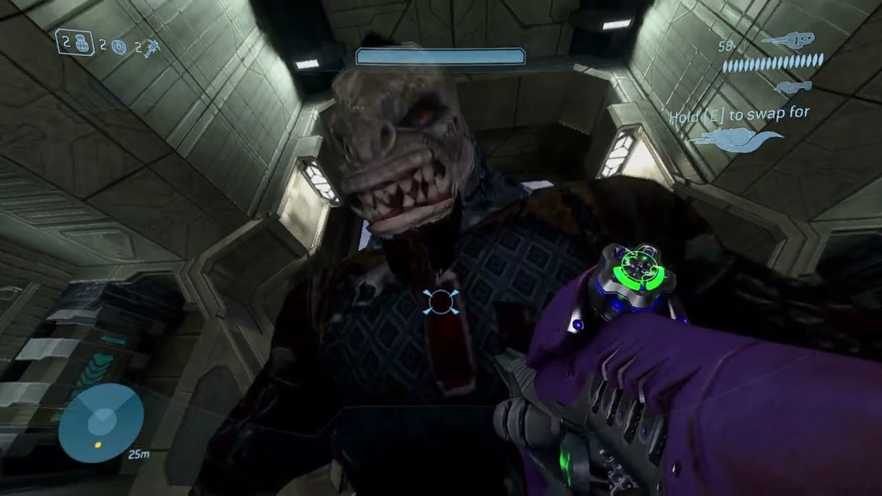 He's just standing there... menacingly! (Halo 3)