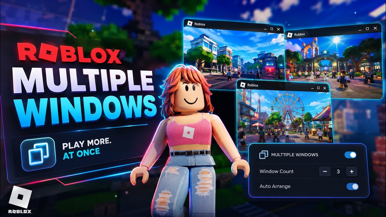 Run Multiple Roblox Accounts - How To Open 2+ Windows At Once (2026)