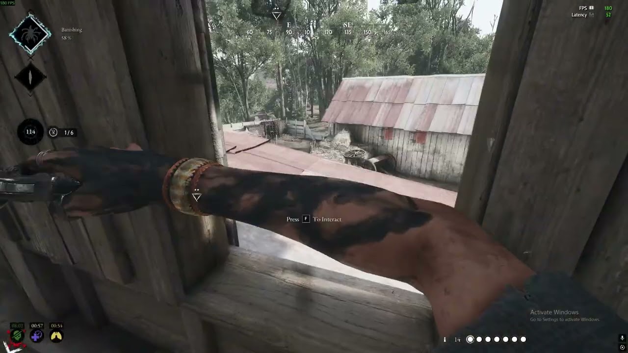 Hunt is Easy. Sometimes you just lay there while it reems you.