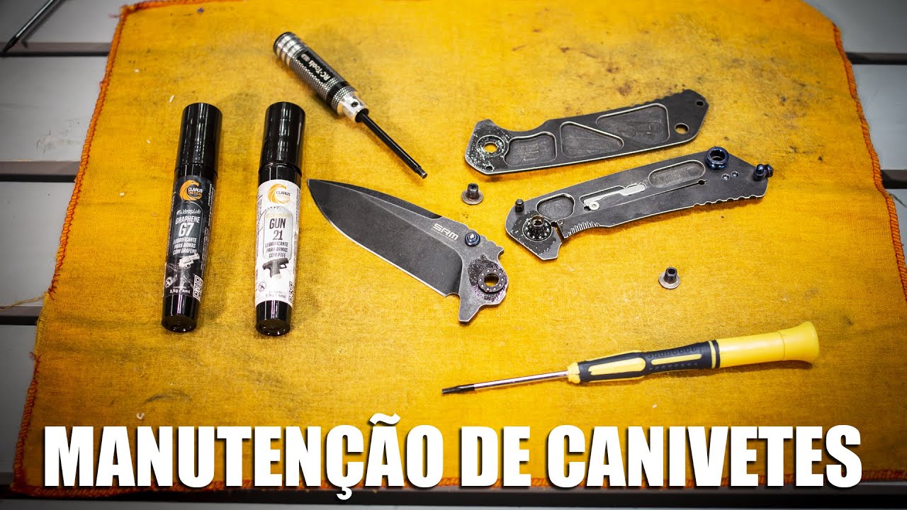 Como fazer manutenção de canivetes?