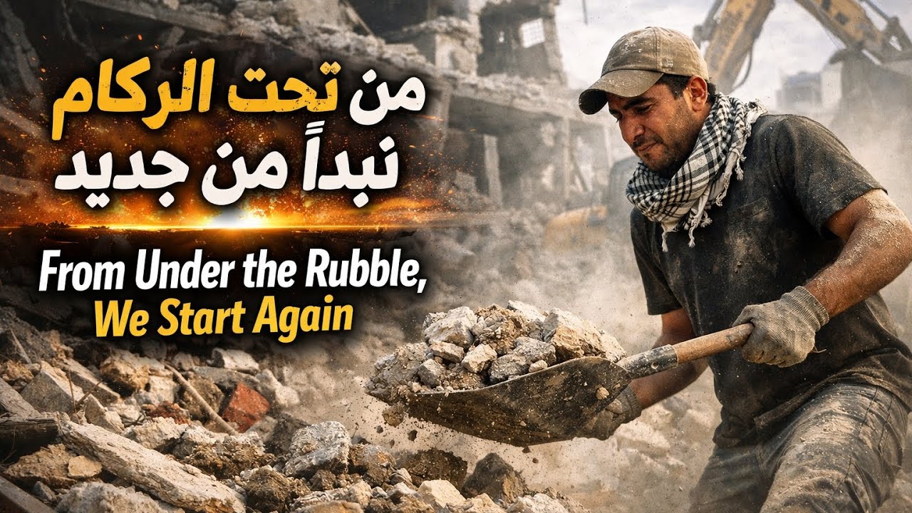 اليوم العاشر | من تحت الركام نبدأ من جديد Day Ten: From Beneath the Rubble, We Begin Again.”