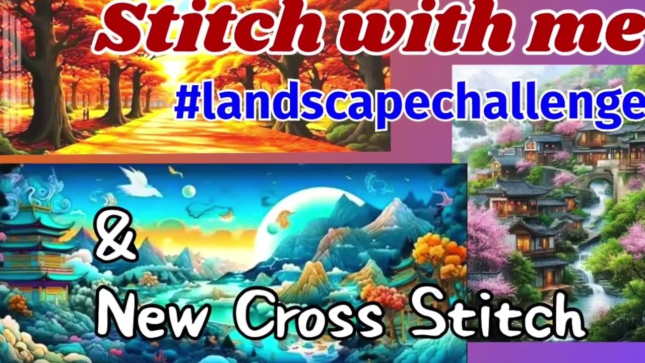 Stitch with me & New cross stitch