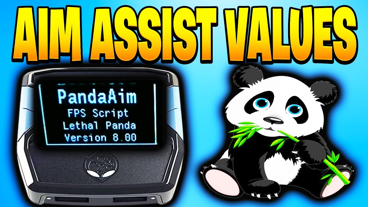 BEST Cronus Zen Script Sticky Aim Assist Values (Pandaaim v8) 