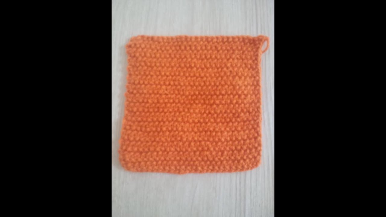 No 6# ścieg ryżowy na drutach - stitch rice on knit