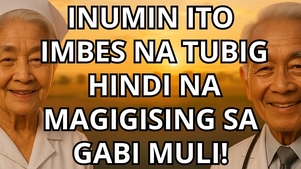 MGA SENIOR: Hindi Makakatulog Buong Gabi? Inumin Ito Kapalit ng Tubig para sa Mahimbing na Tulog
