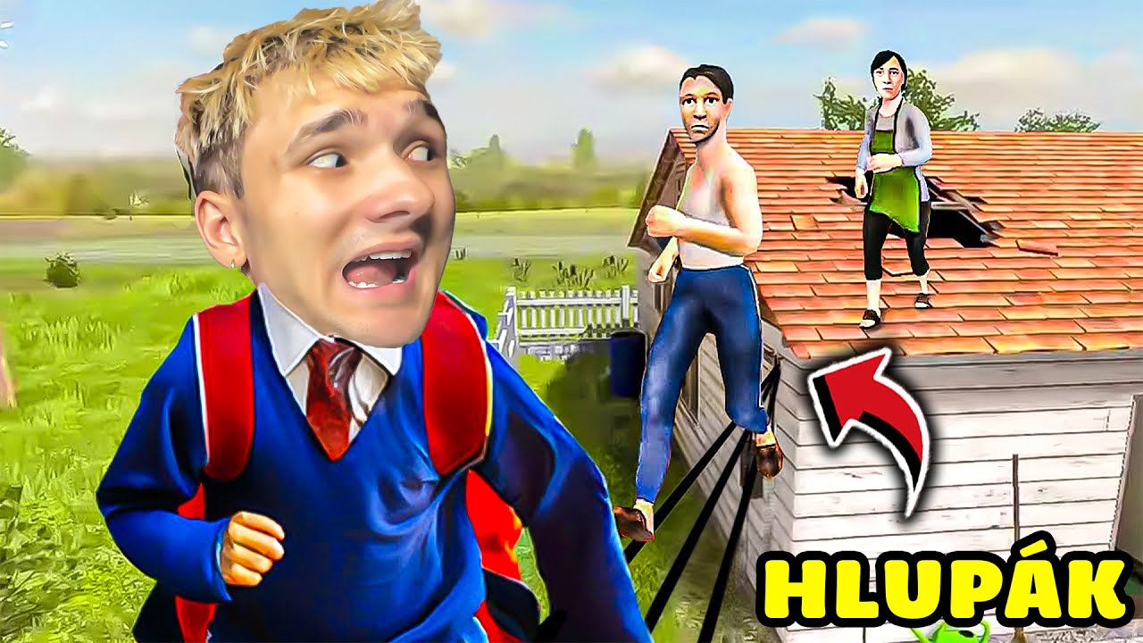 &Uacute;TĚK PO STŘE&Scaron;E OD HLOUP&Yacute;CH RODIČŮ! (fakt idioti xd)