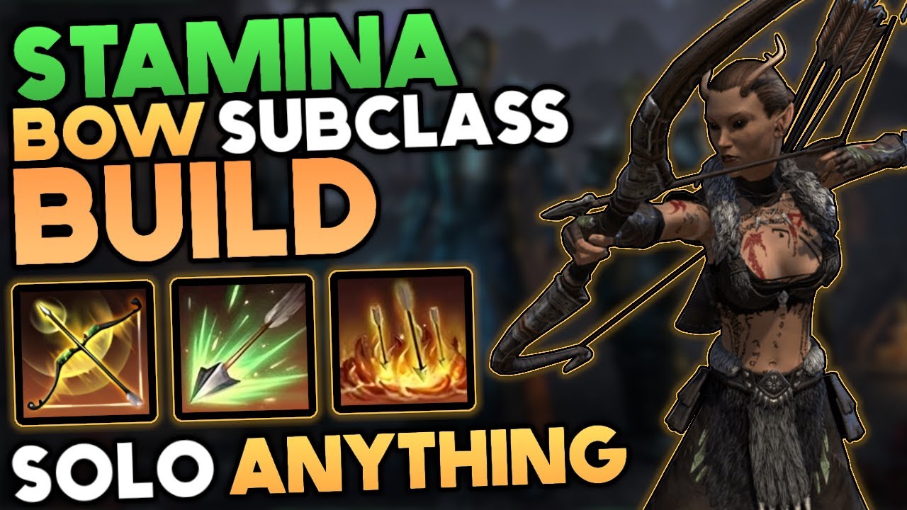 Powerful Subclass Bow/Bow Solo Build – Nightblade, Warden, Sorcerer | ESO - Season of the Worm