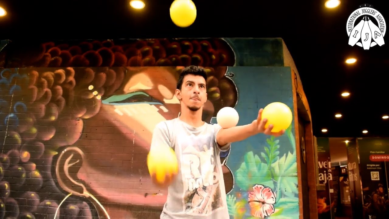 Contact ball juggling by Wilmer Vargas from Colombia | IJA Tricks of the Month
