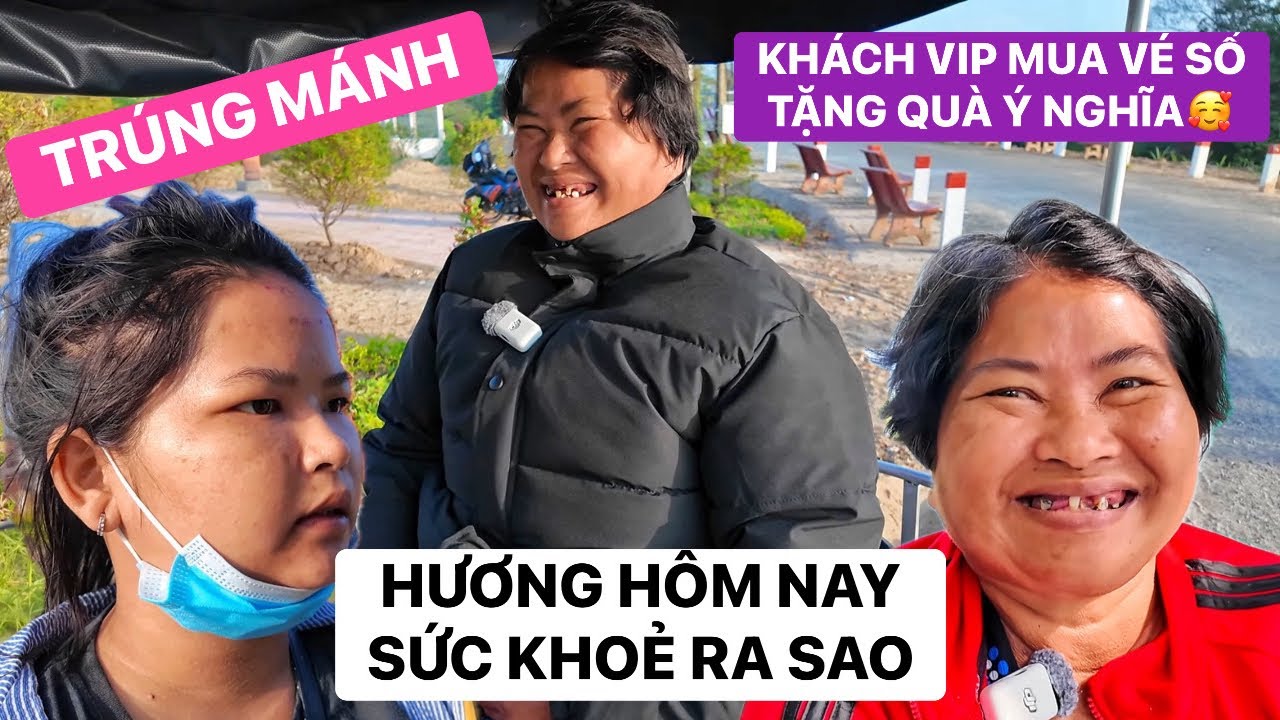 Trúng mánh! Hôm nay chị Thanh được khách VIP mua vé số & tặng món quà đầy tình nghĩa | RÔ LÍL NGUYỄN