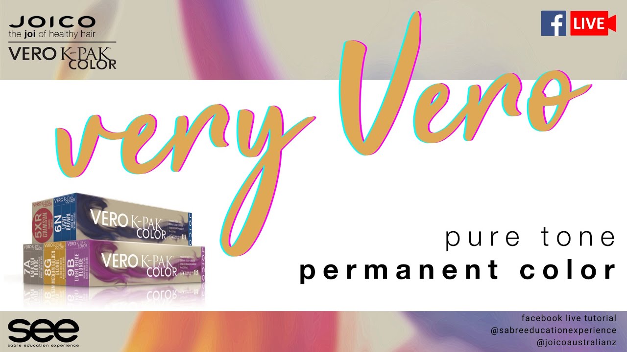 Very Vero Pure Tone Permanent Color Tutorial