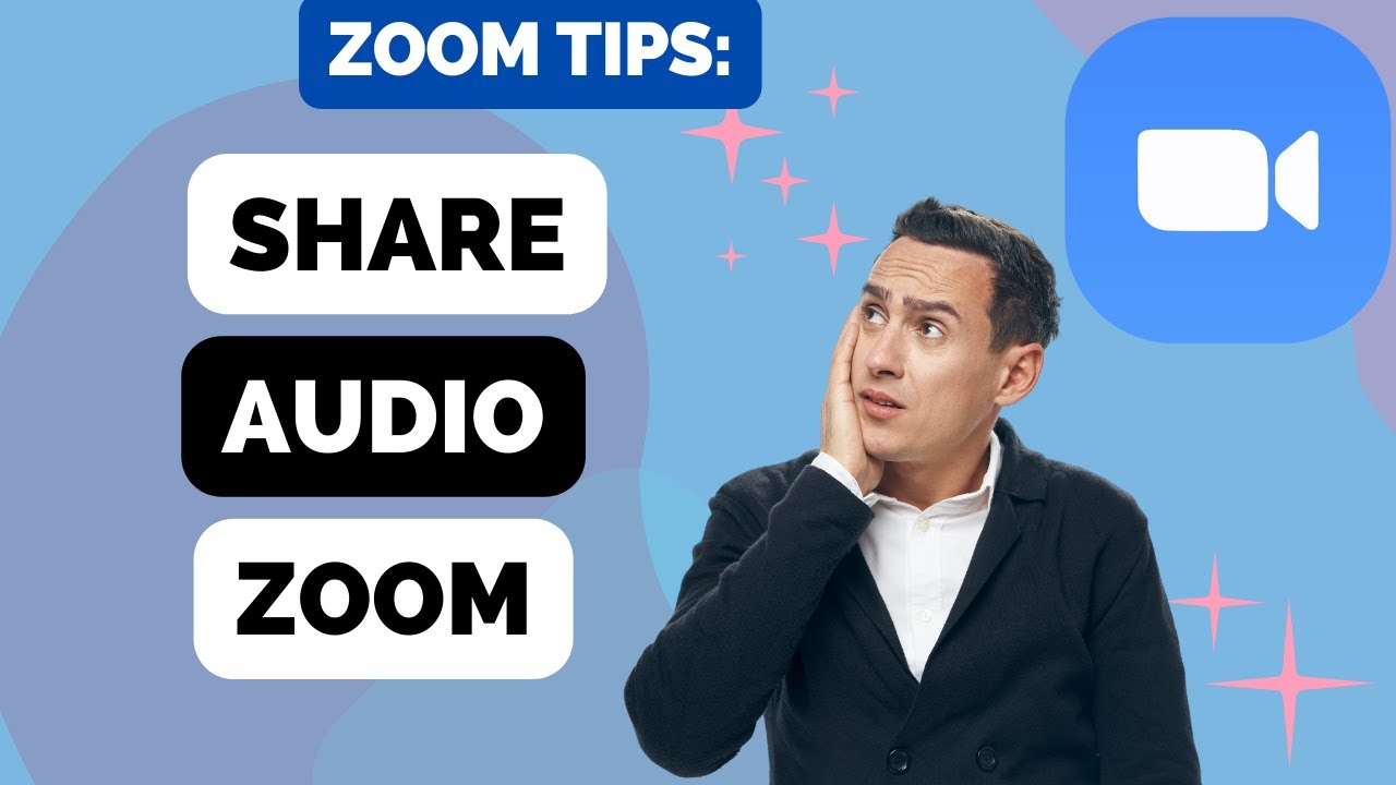 Как поделиться аудио в Zoom