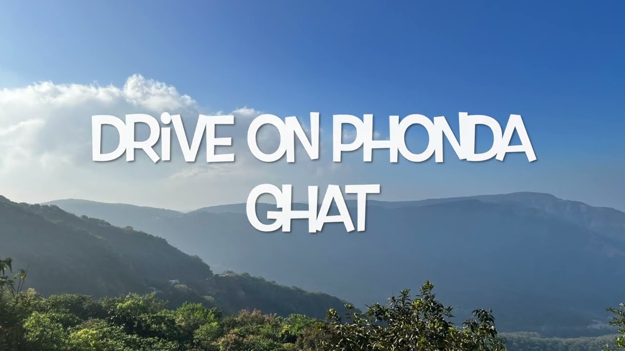 Drive on PhondaGhat!!  -  Kolhapur to Goa 🚘 - #phondaghat @CooksMusicPlaces
