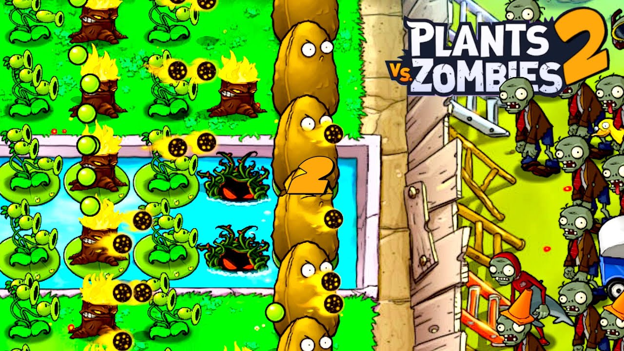 ZOMBİ TOKATLAYAN ÇİÇEKLER - Plants vs Zombies - BÖLÜM 2