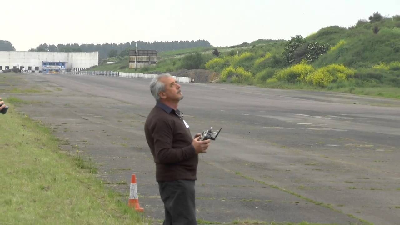 RC AUTOGYRO DLE 60cc - PALO FROM ITALY AT LONG MARSTON MODEL AIRSHOW - 2014