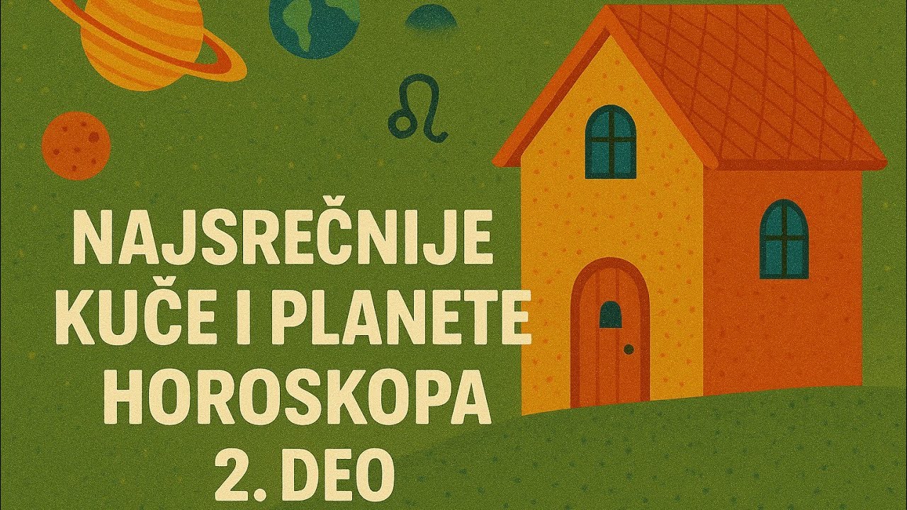 Najsrećnije planete i kuće horoskopa- 2 deo /Daniel Šijaković