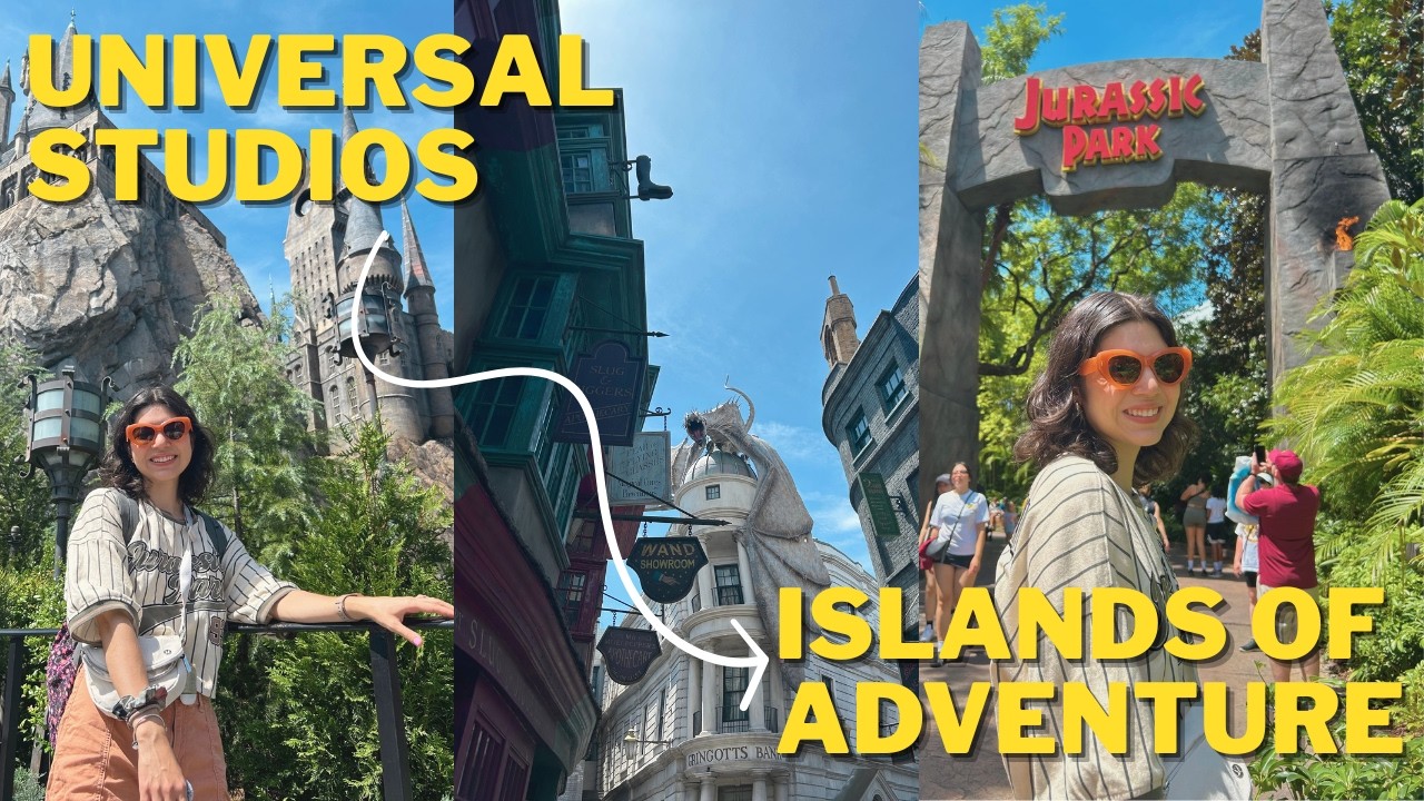 ¿Se pueden hacer DOS PARQUES en un MISMO DÍA?😲 | Universal Studios & Islands of Adventure
