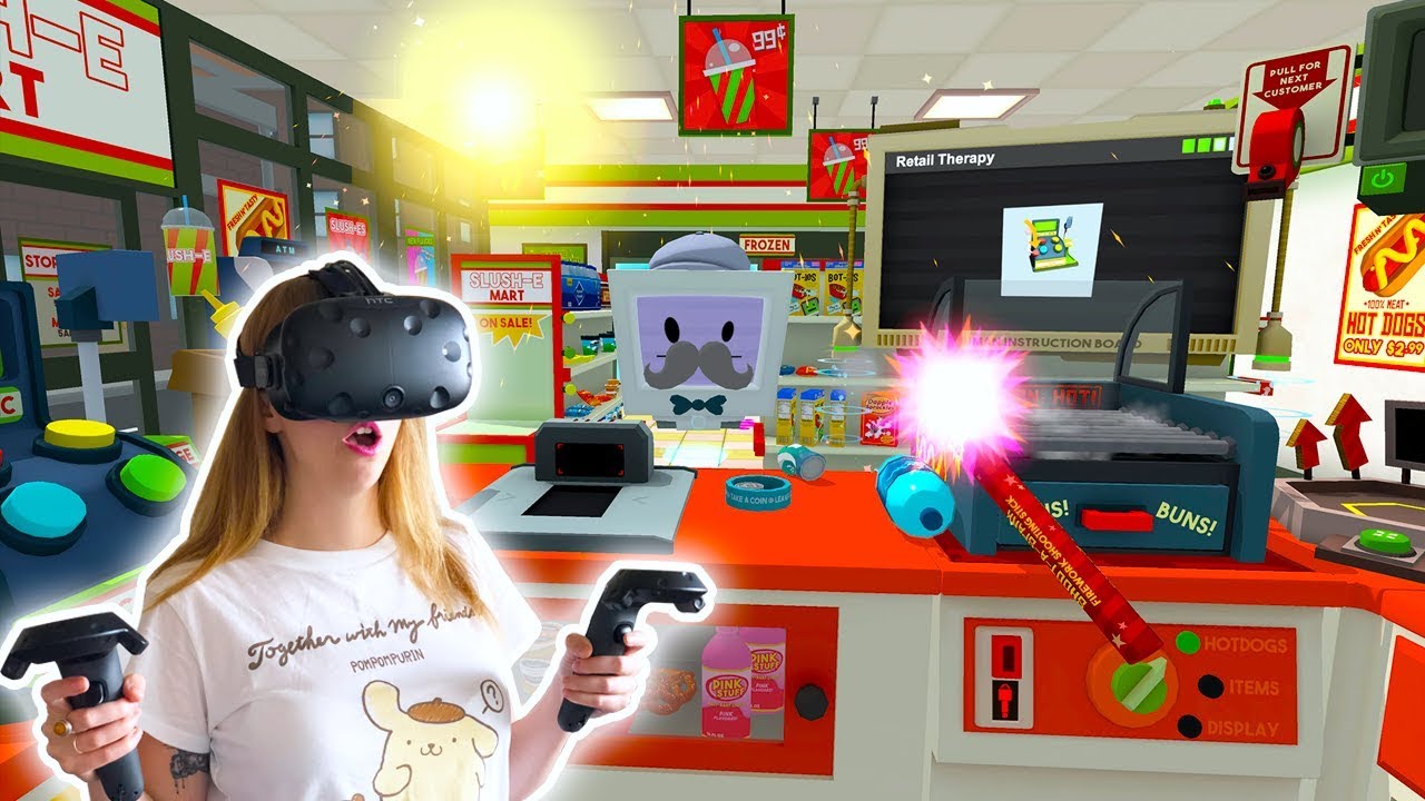 The Best Slush E Mart Store Clerk! Job Simulator