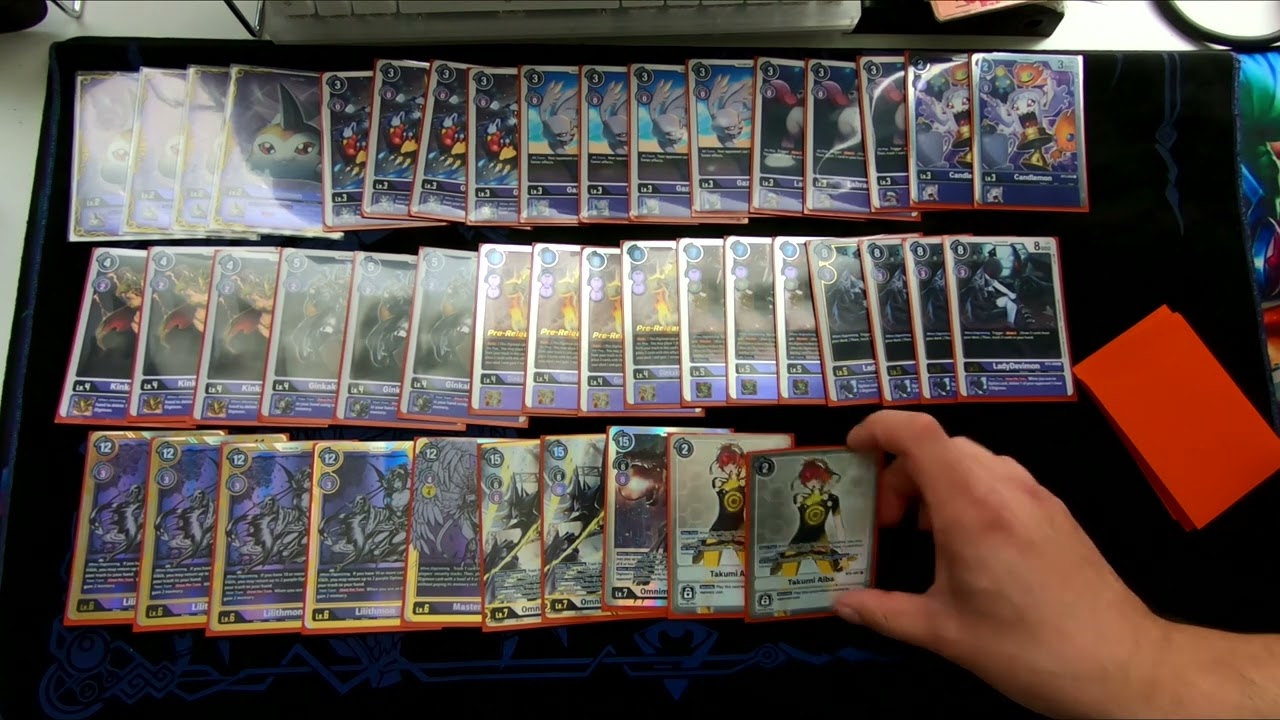 Top 16 US Digimon National Championship Lilithmon Deck Profile (9th Place)
