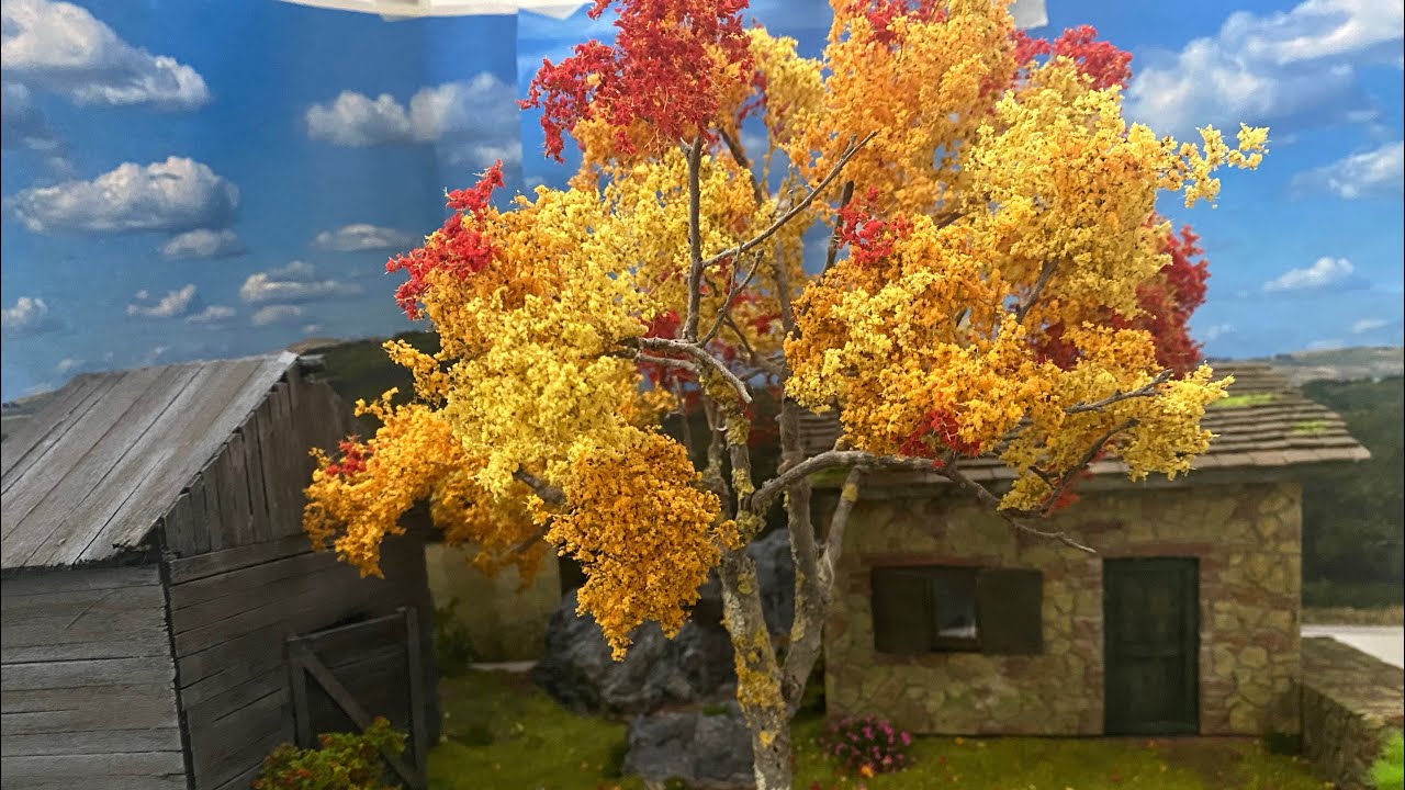 Come creare un’albero per diorama