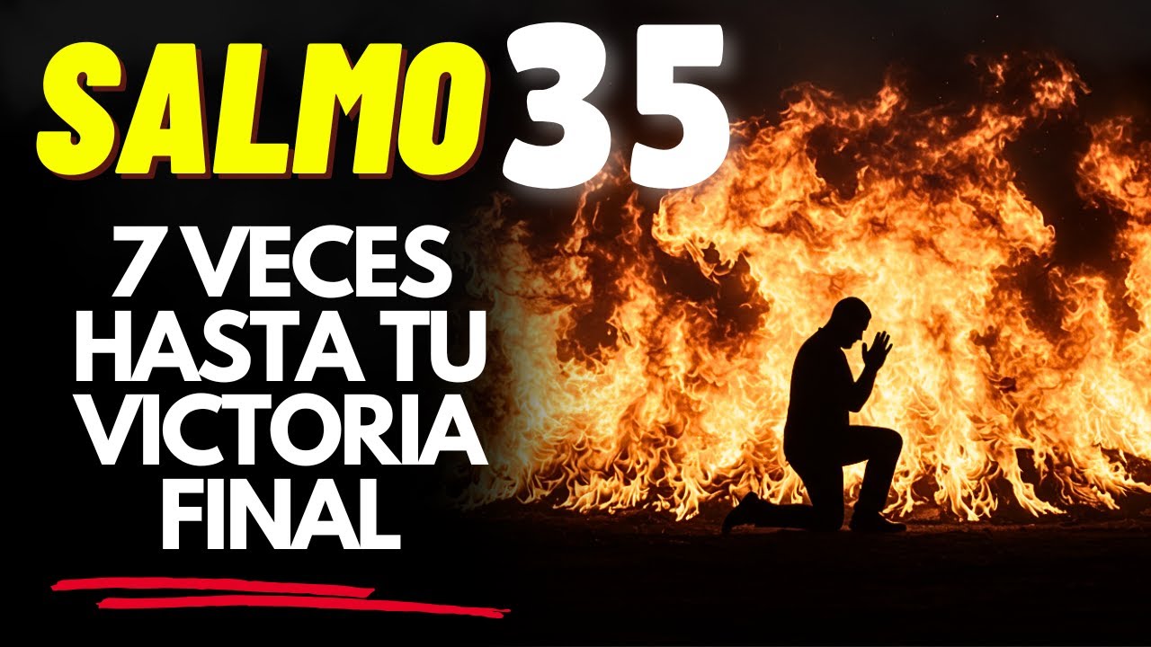 7 Veces SALMO 35: ANULA Brujería, Expone Traidores y Rompe Bloqueos Financieros HOY