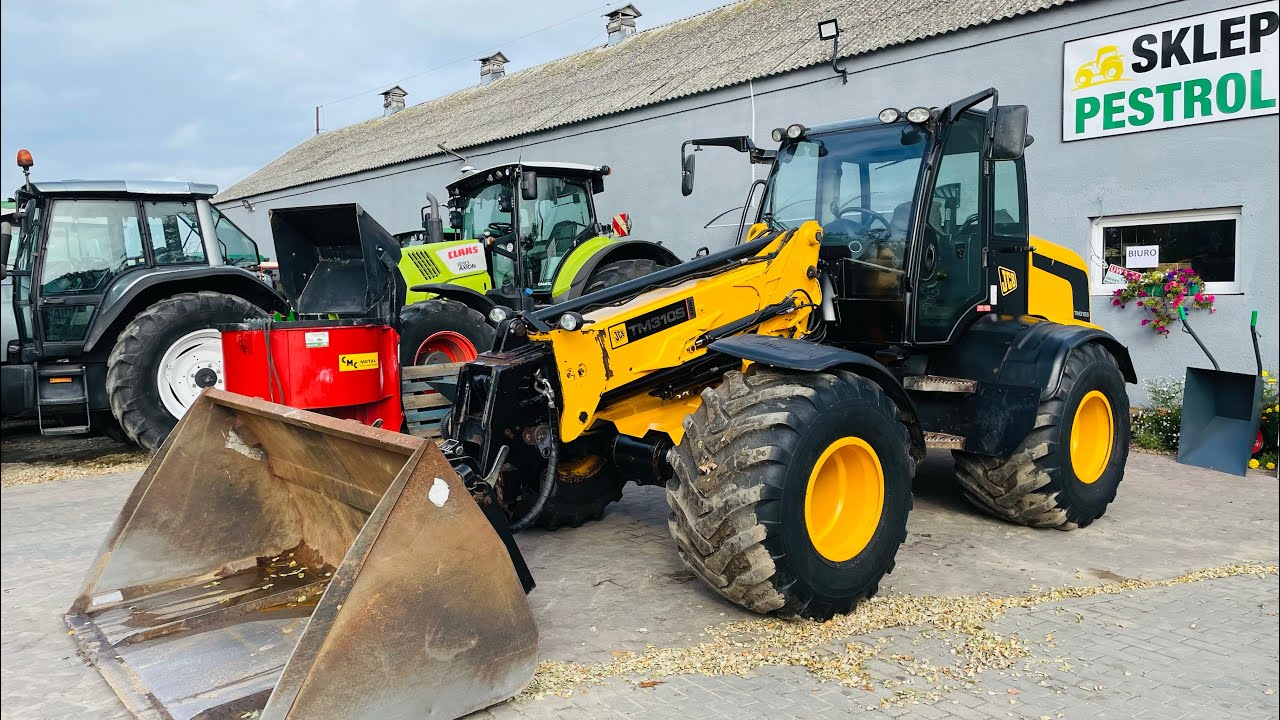 Ladowarka teleskopowa przegubowa JCB TM310S Agri, na SPRZEDANA/SOLD review *PESTROL*