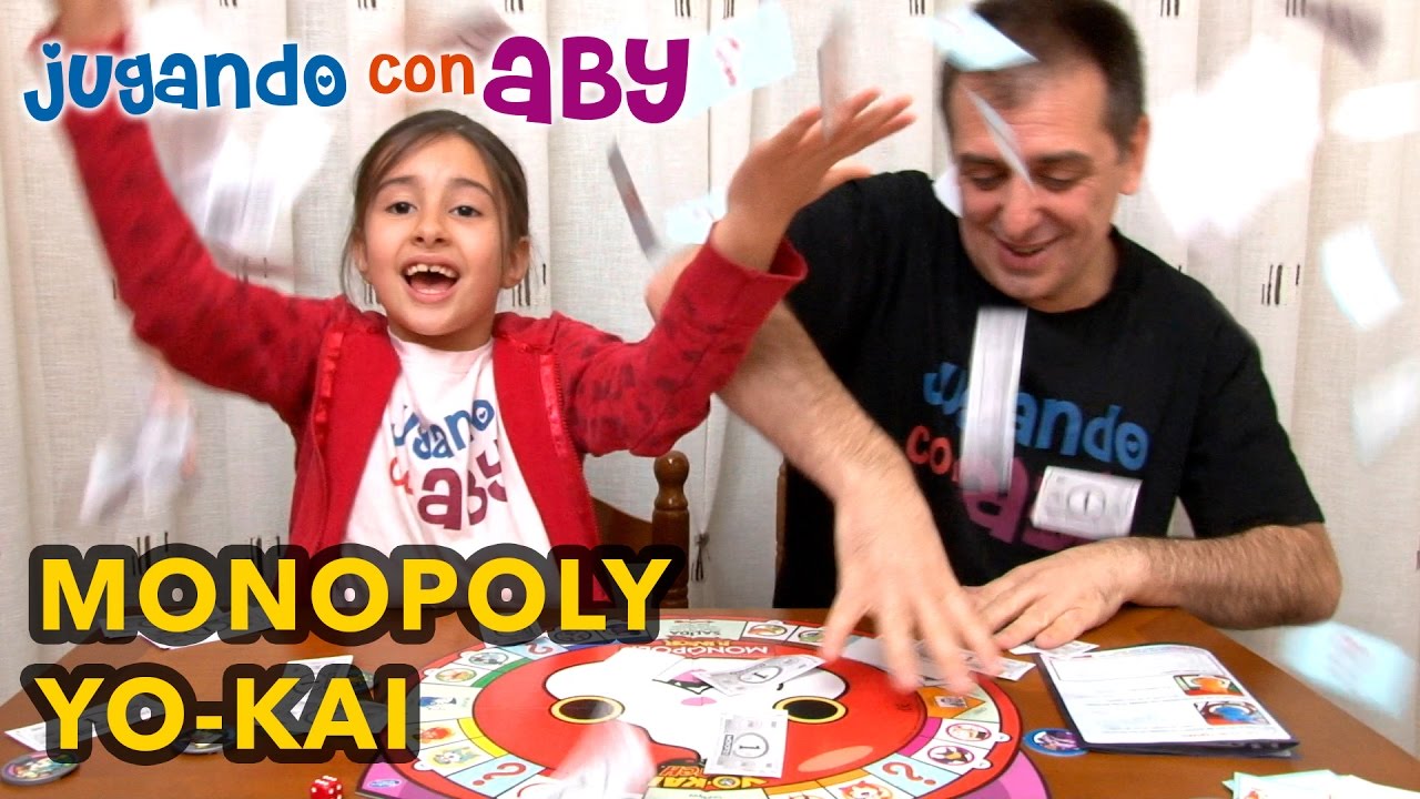 Monopoly Yo-Kai. JUEGO DE MESA. ¡Quiero la revancha!