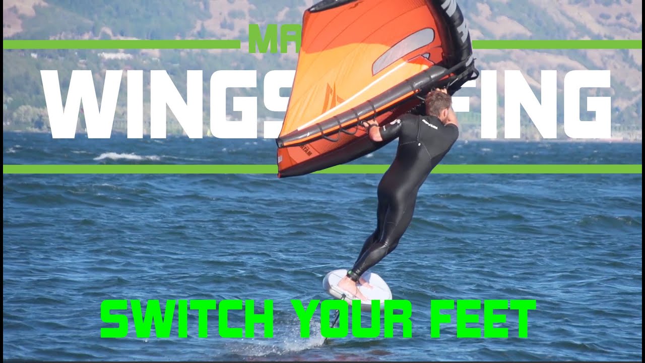 Поменяйте ноги на Wingfoil с Юэном Джаспаном