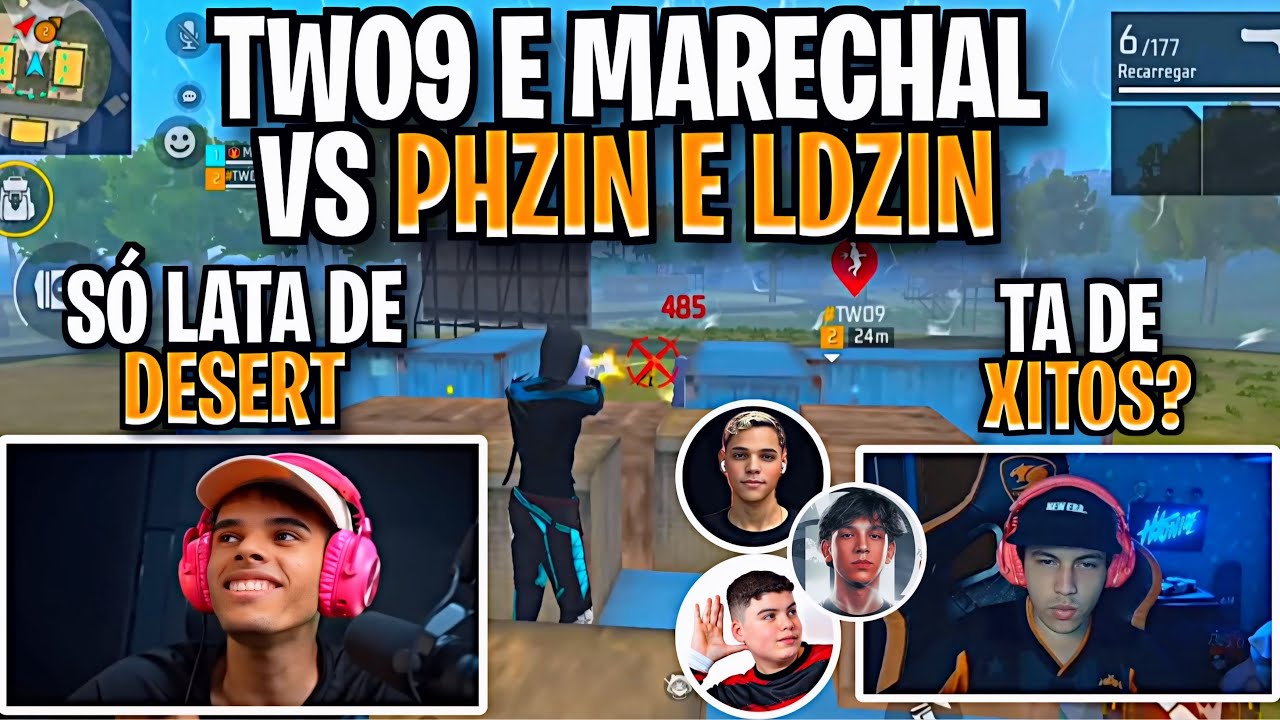 MD3 + MD1 NO MESMO VÍDEO! TWO9 E MARECHAL EM DOIS CONFRONTOS ABSURDOS!