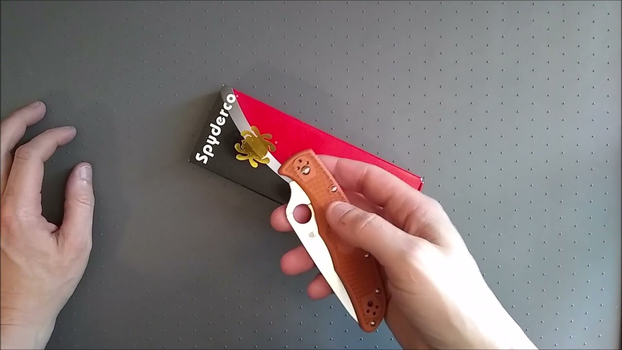 Full Sharpening Spyderco Endura 4 HAP40 SUS410