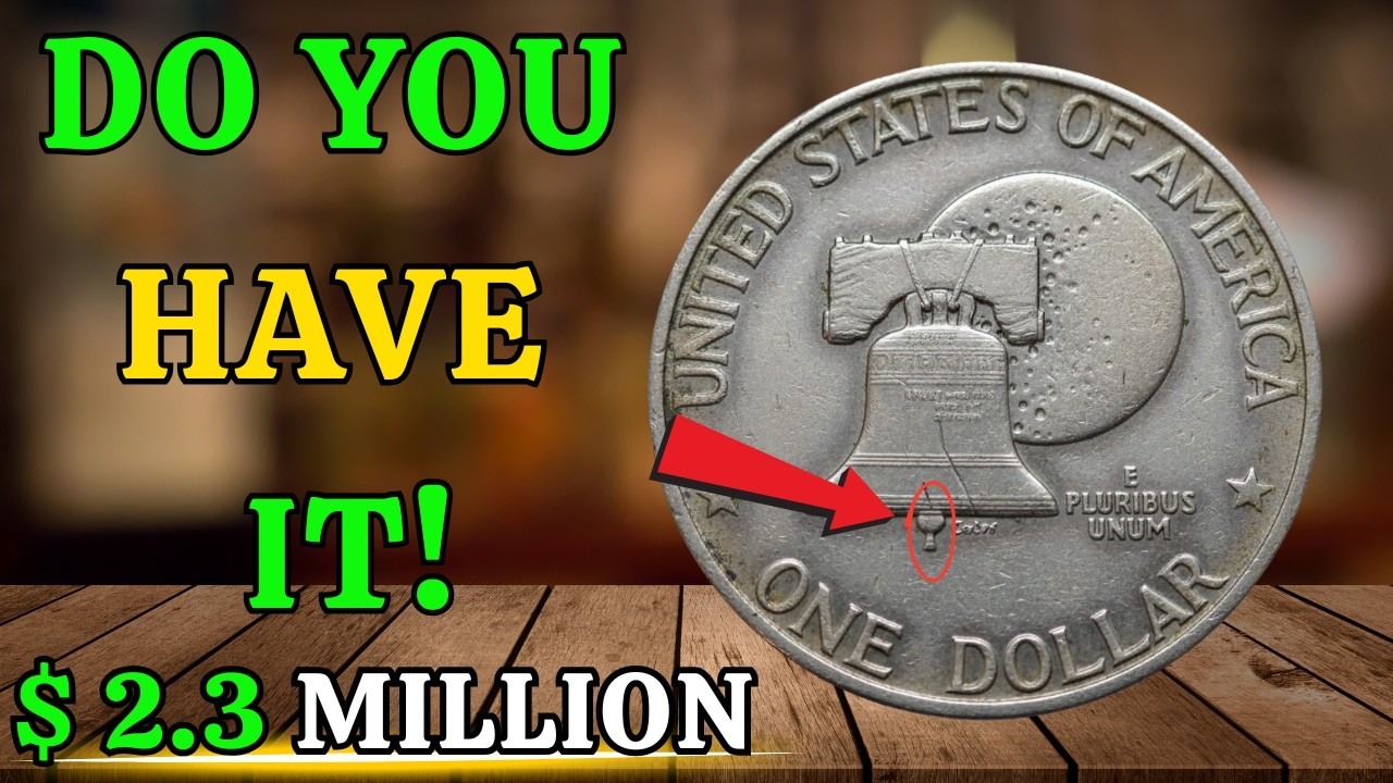 “Rare Eisenhower One Dollar Coin Worth Thousands – Don’t Miss This!”