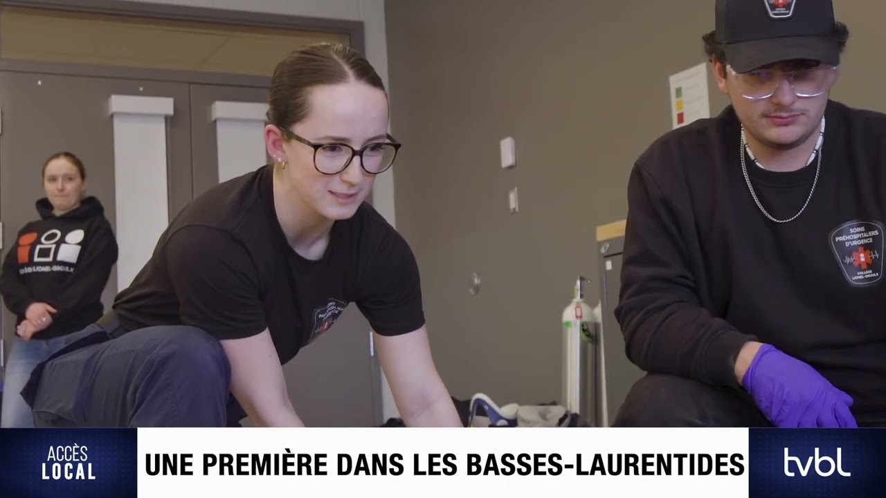 Soins préhospitaliers d'urgence • Une première dans les basses-Laurentides