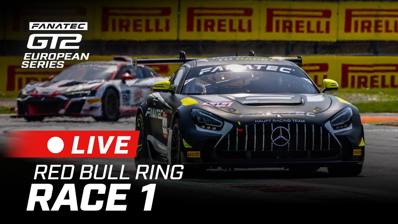 LIVE | RACE 1 | Red Bull Ring | Fanatec GT2 Series 2023