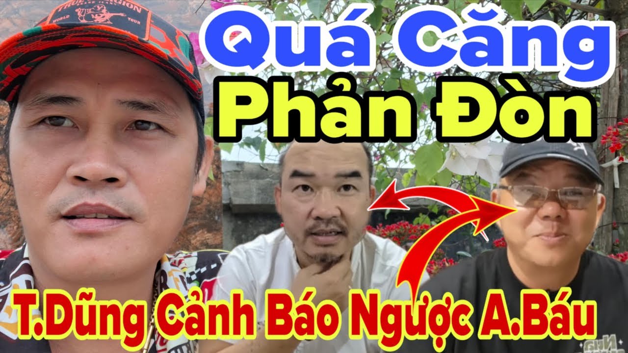T.Dũng phản đòn cảnh báo ngược lại A.Báu