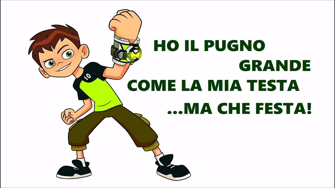 BEN 10 - Sigla Versione Letterale 👁‍🗨LITERAL👁‍🗨