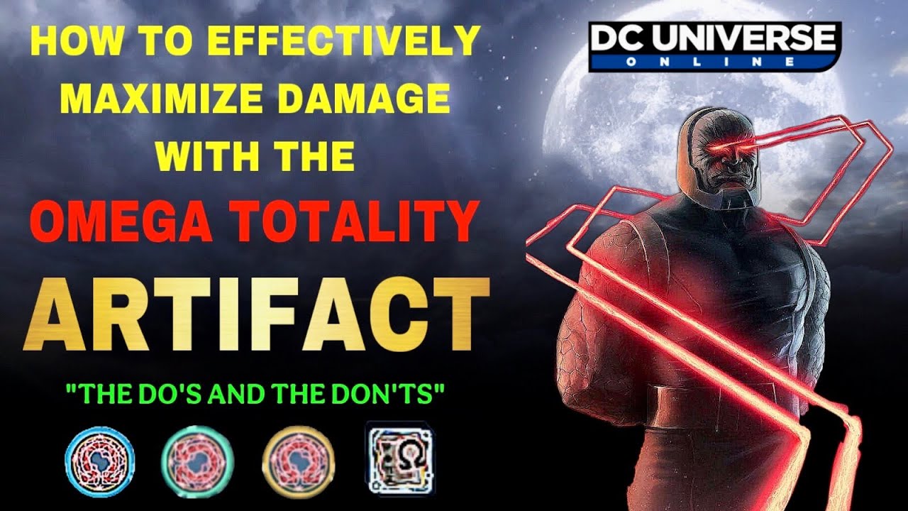 DCUO Как эффективно использовать артефакт Омега-тоталити для максимизации урона
