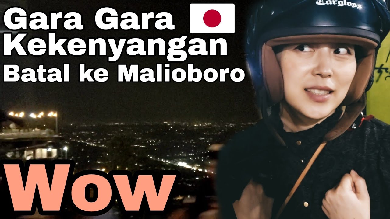Lihat jogja dari atas Bukit Bintang | Motovlog Bareng Istri Jepang