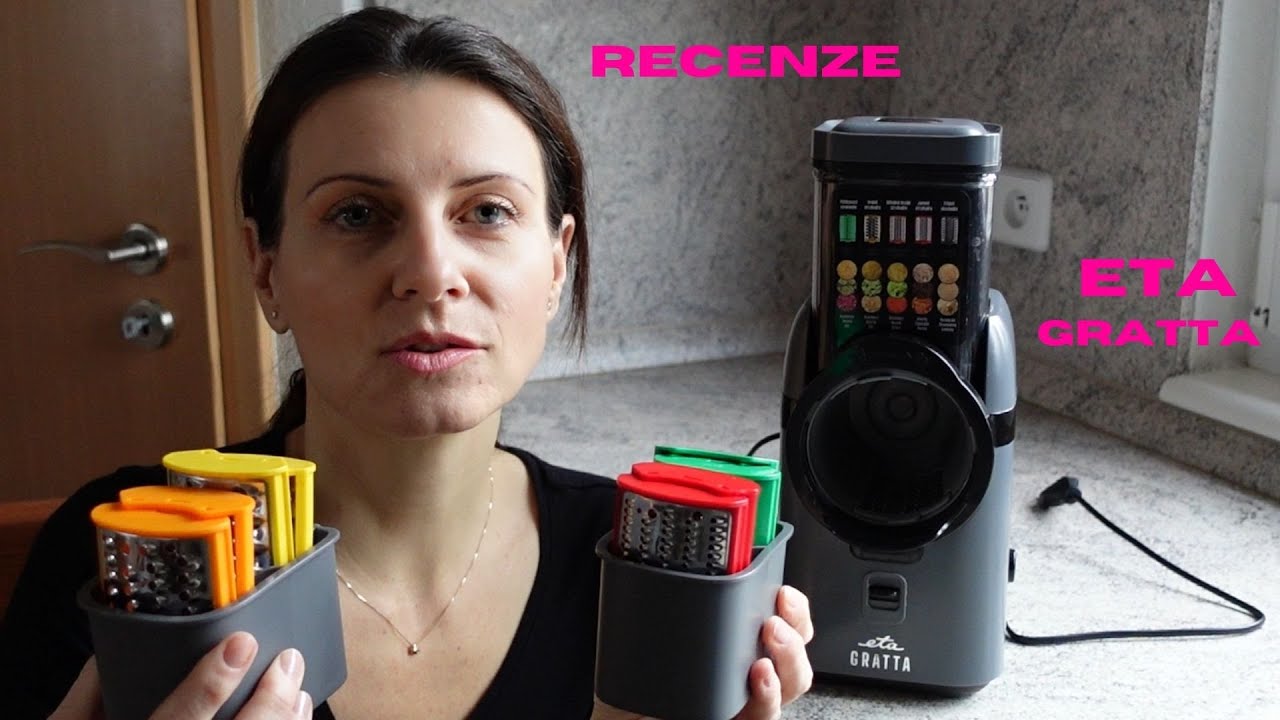 RECENZE ELEKTRICKÉHO STROUHAČE ETA GRATTA 5079 90000 | UKÁZKY STROUHÁNÍ A KRÁJENÍ NA PLÁTKY