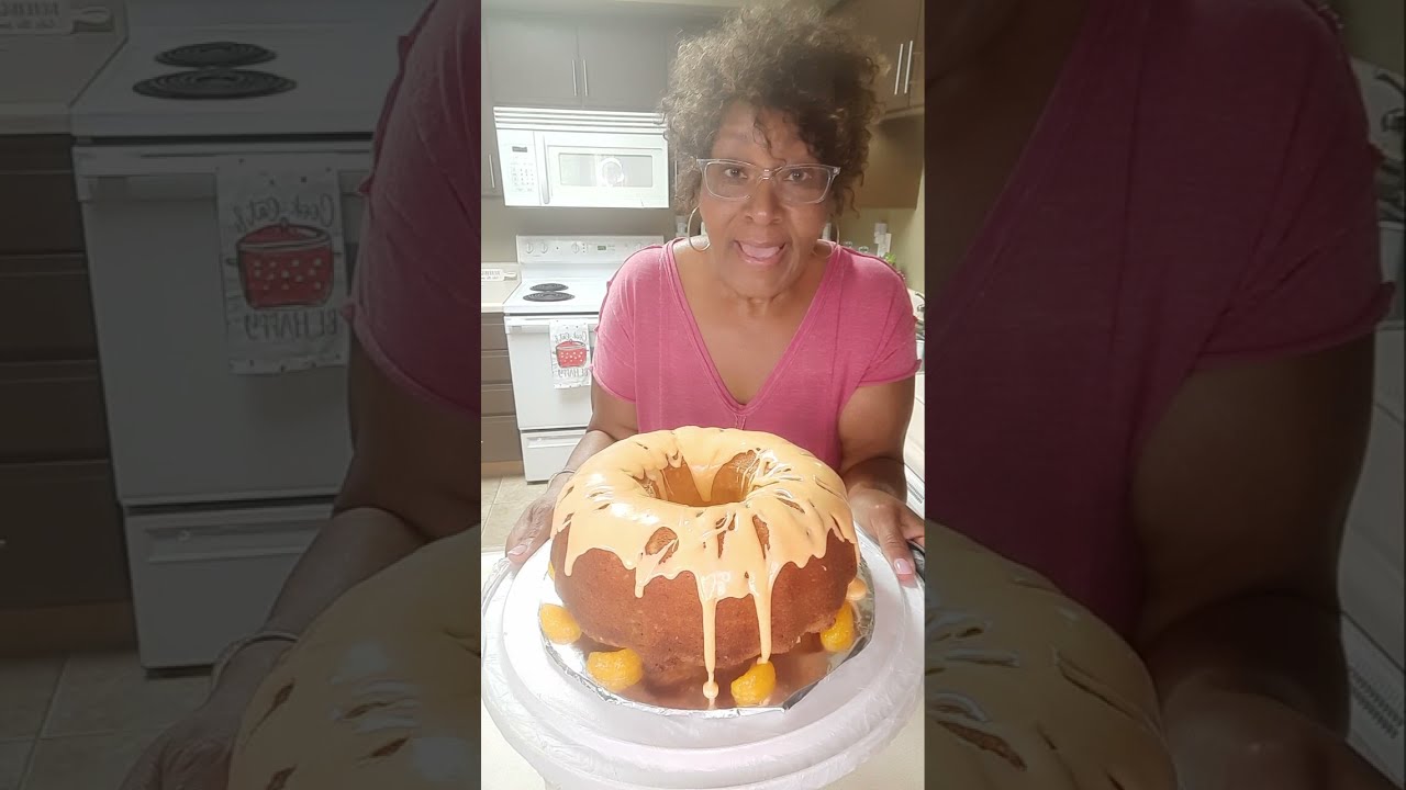 Orange Cream Cheese Pound Cake