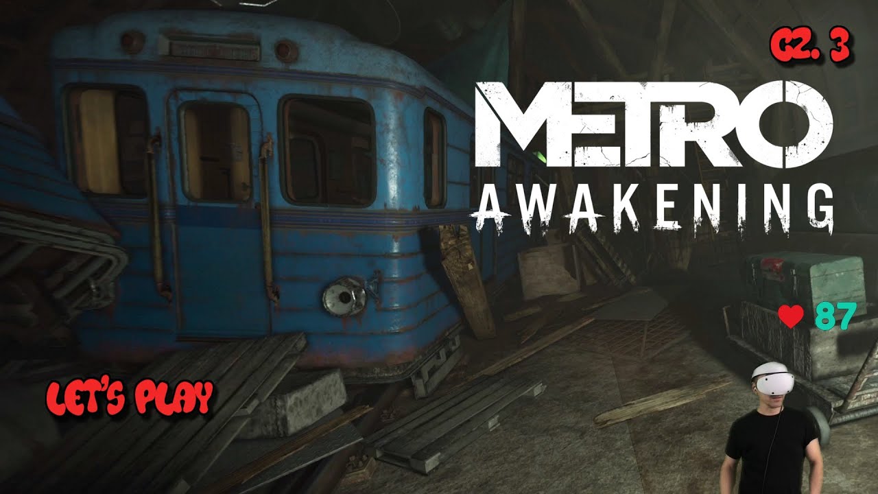 Zagrajmy w horror Metro Awakening PS5 VR2 Gra Zaczyna Się Rozkręcać ? cz.3