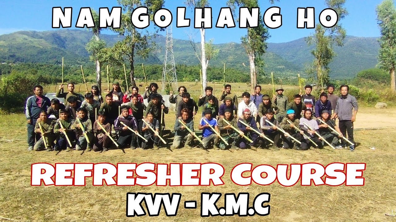 REFRESH TRAINING COURSE || VV- K M C || NAM SEPAI ✊🔥#army #kuki army