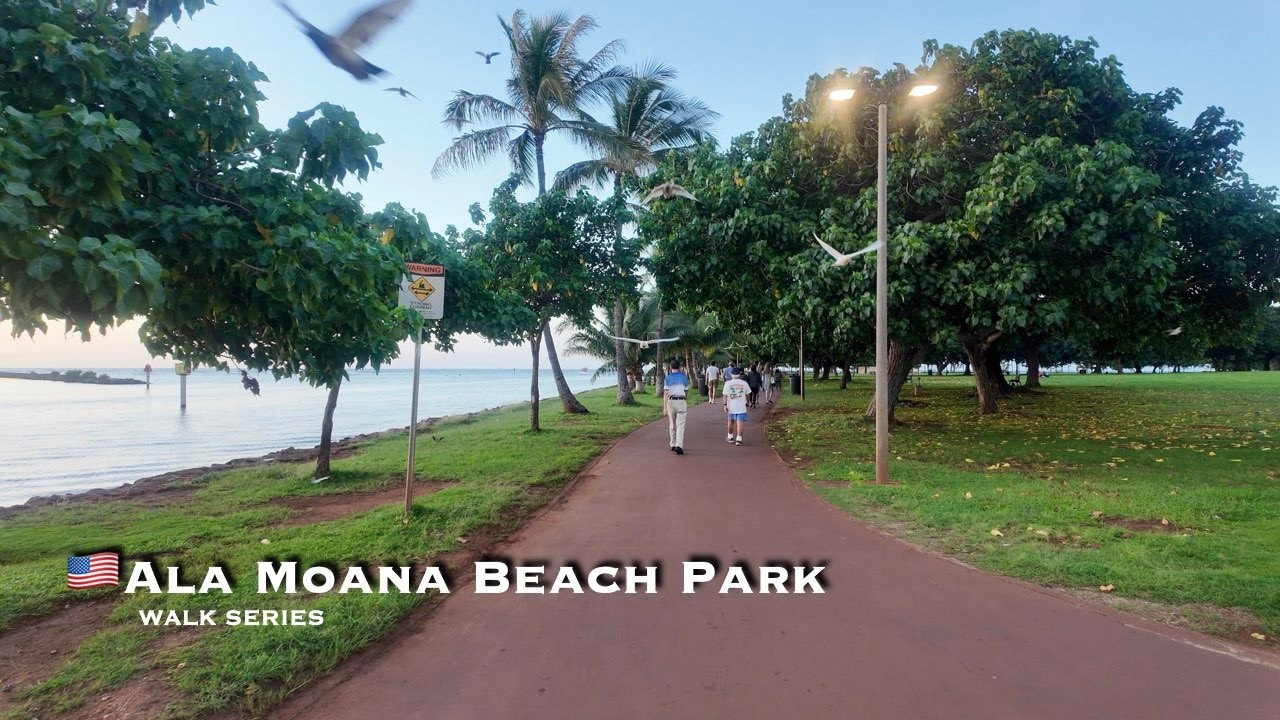 🇺🇸 A Perfect Christmas Eve Sunrise in Hawaii | Ala Moana Beach Park
