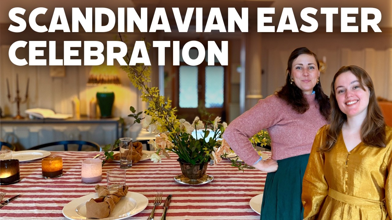 Scandinavian Easter at the Manor! 🇸🇪 Egg Hunts, Food & Traditions