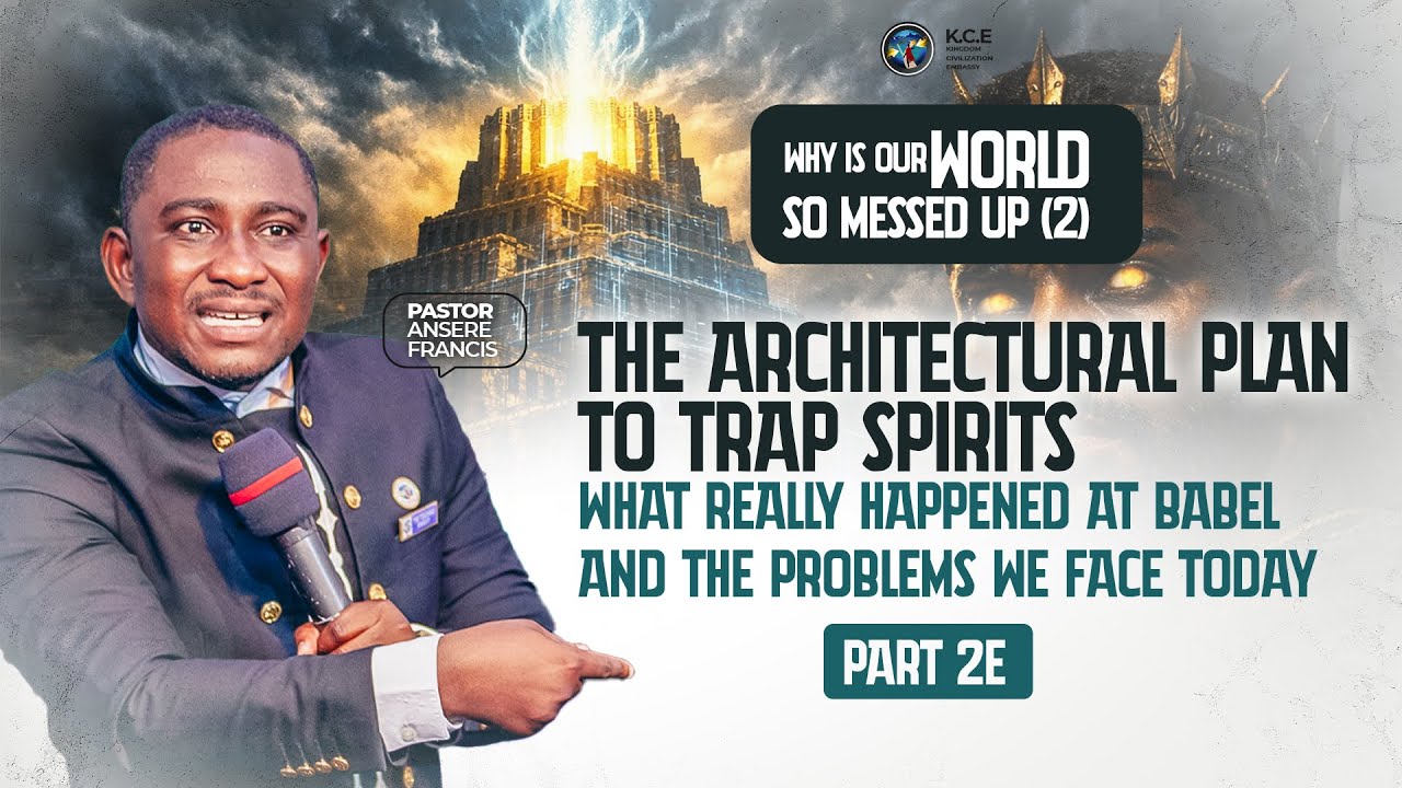 WHY IS OUR WORLD SO MESSED UP 2 - THE ARCHITECTURAL PLAN TO TRAP SPIRITS( Part 2E)