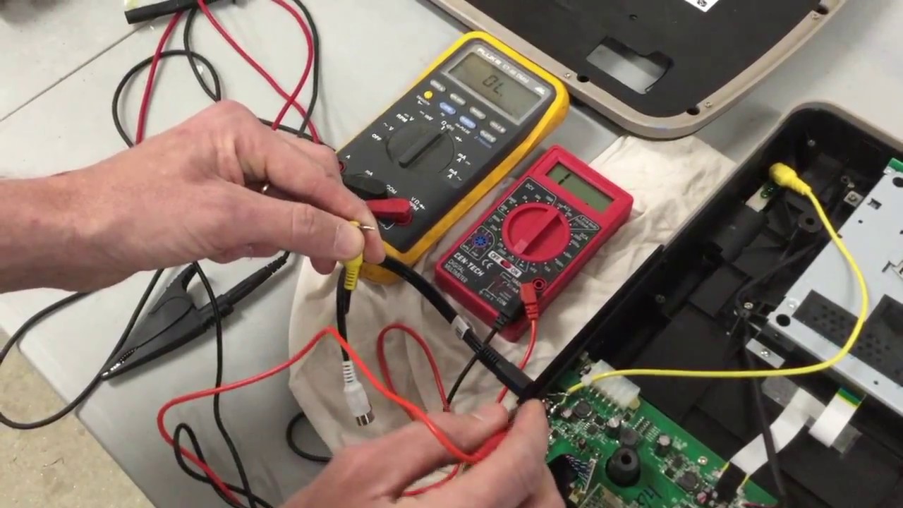 Overhead DVD install for Car (Part 2 of 3)