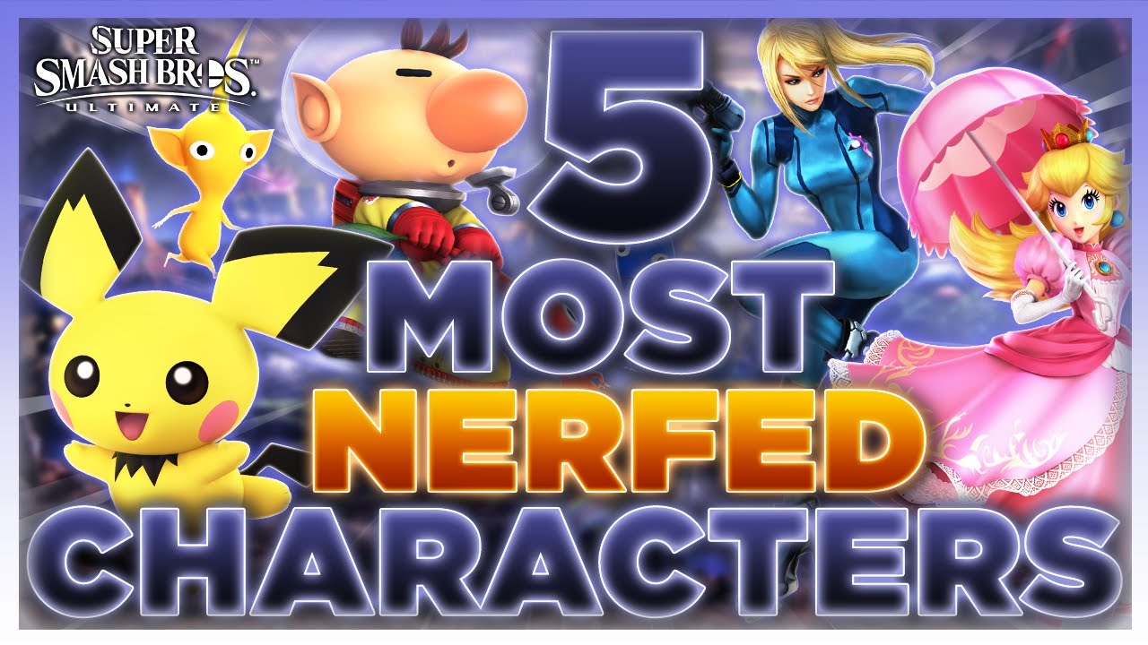 Какой персонаж в Super Smash Bros. Ultimate подвергся наибольшему ослаблению?