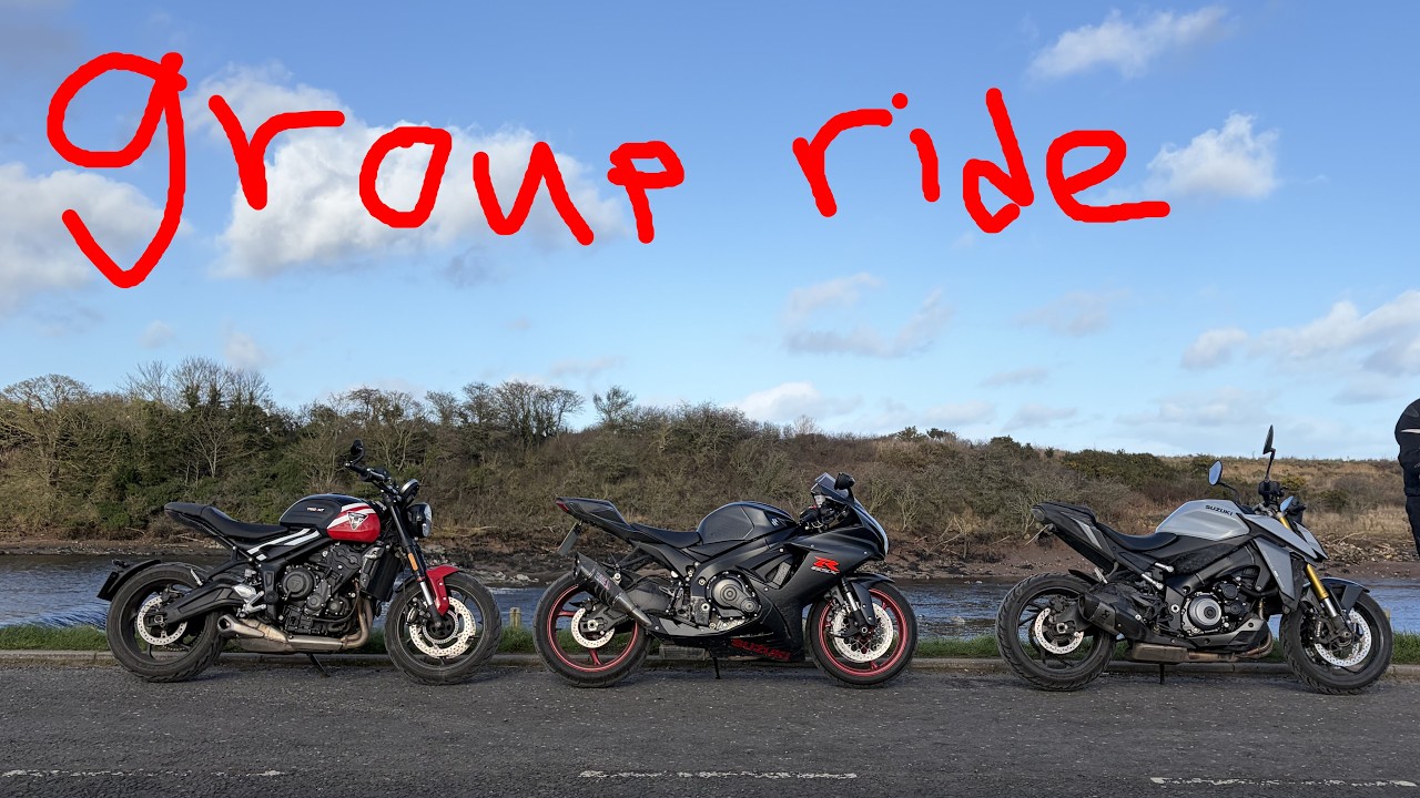 Triumph Trident 660 2025 - group ride part 2 - POV - Quickshifter