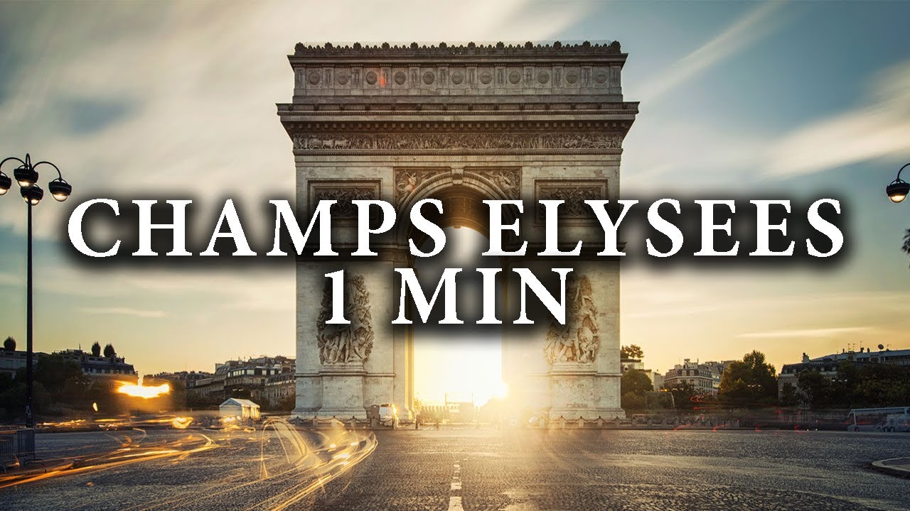 PARIS in 1 Minute - CHAMPS ELYSEES 🇫🇷